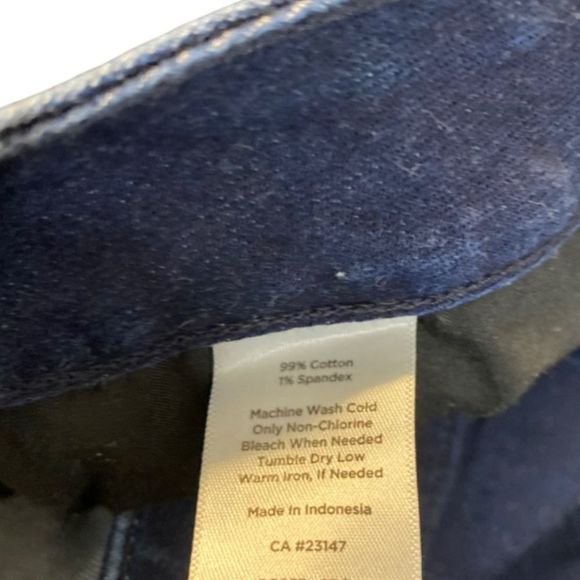 Talbots Heritage Dark Wash plus size denim jeans - Picture 5 of 5